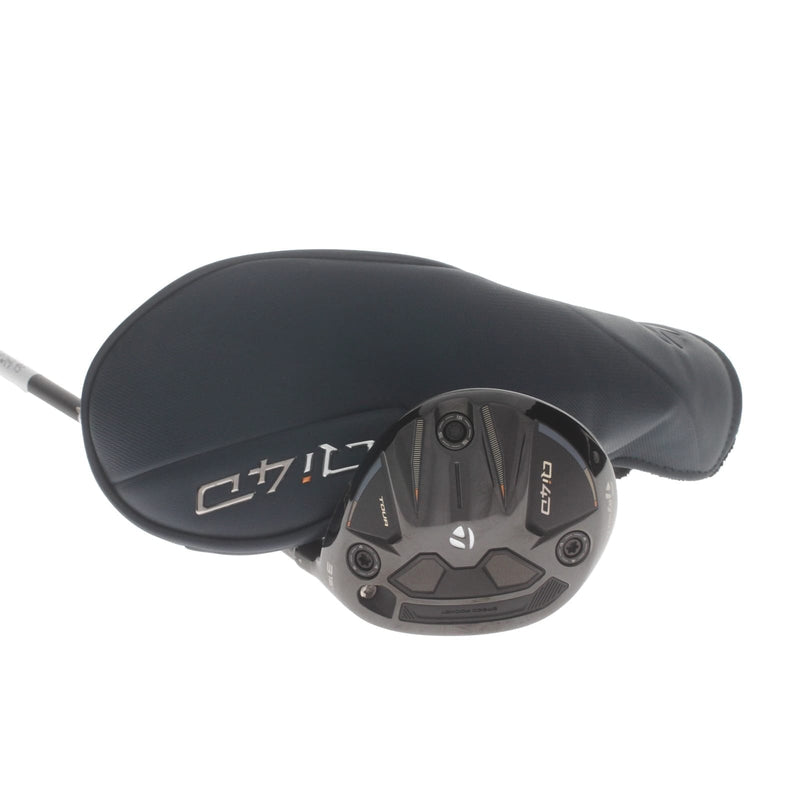 TaylorMade Qi4D Tour Graphite Mens Right Hand Fairway 3 Wood 15* Stiff - Mitsubishi Chemical REAX 50 S