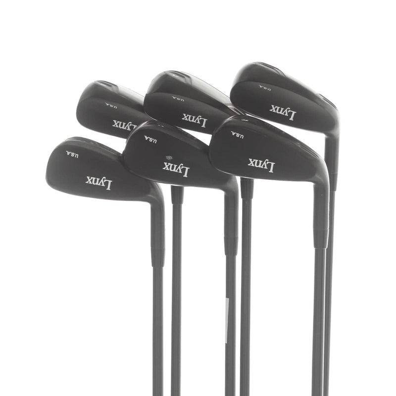 Lynx USA Graphite Mens Right Hand Irons 5-PW Senior -