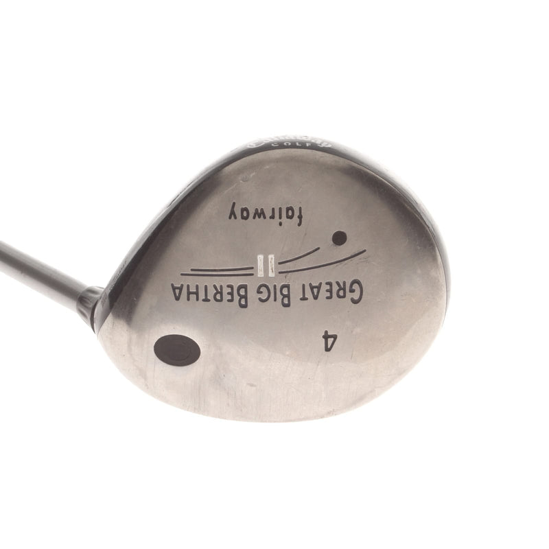 Callaway Great Big Bertha II Graphite Ladies Right Hand Fairway 4 Wood 17* Ladies - Callaway Gems 50
