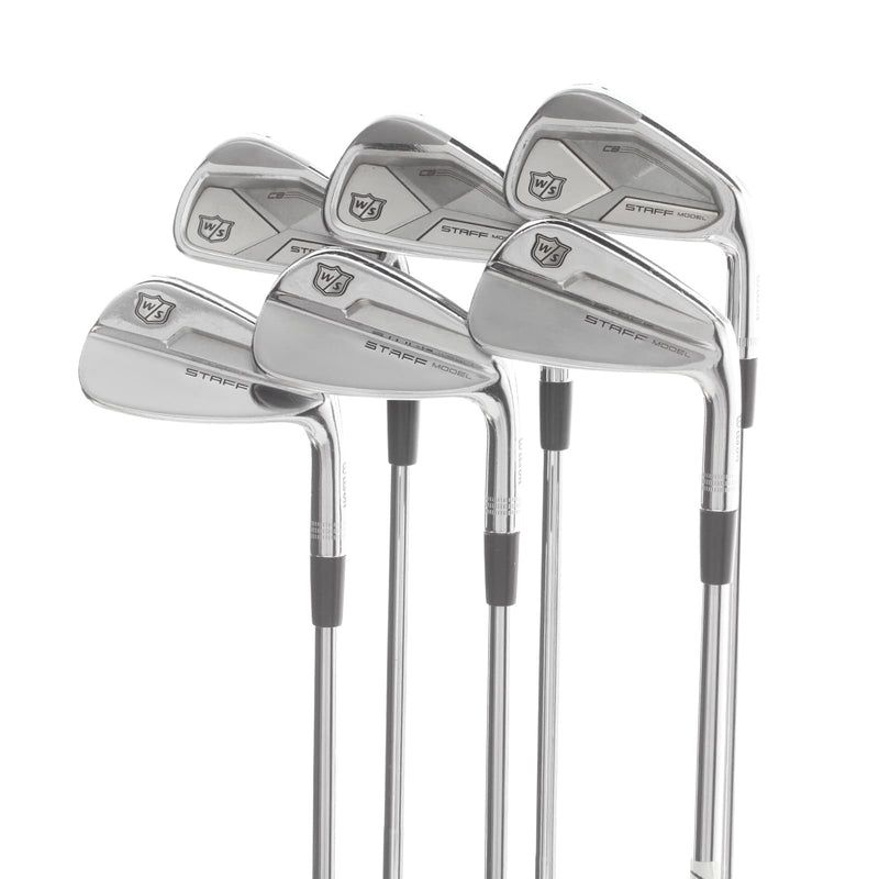 Wilson Staff Model CB/Blade Combo (2019) Steel Mens Right Hand Irons 5-PW Stiff - KBS Tour 105