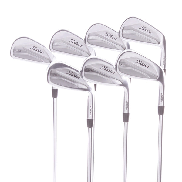 Titleist 620 CB Forged Steel Men's Right Hand Irons 4-PW Regular - AMT Black R300