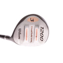 Wilson 1200 Dual Metal Graphite Men's Right Hand Fairway 3 Wood 15 Degree Regular - Wilson 1200