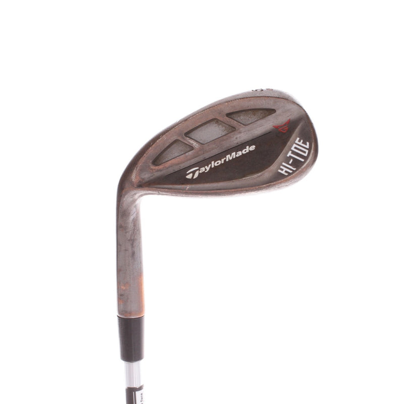 TaylorMade MG Hi Toe Steel Men's Left Hand Gap Wedge 52 Degree 9 Bounce Stiff - KBS Hi Rev 2.0 115