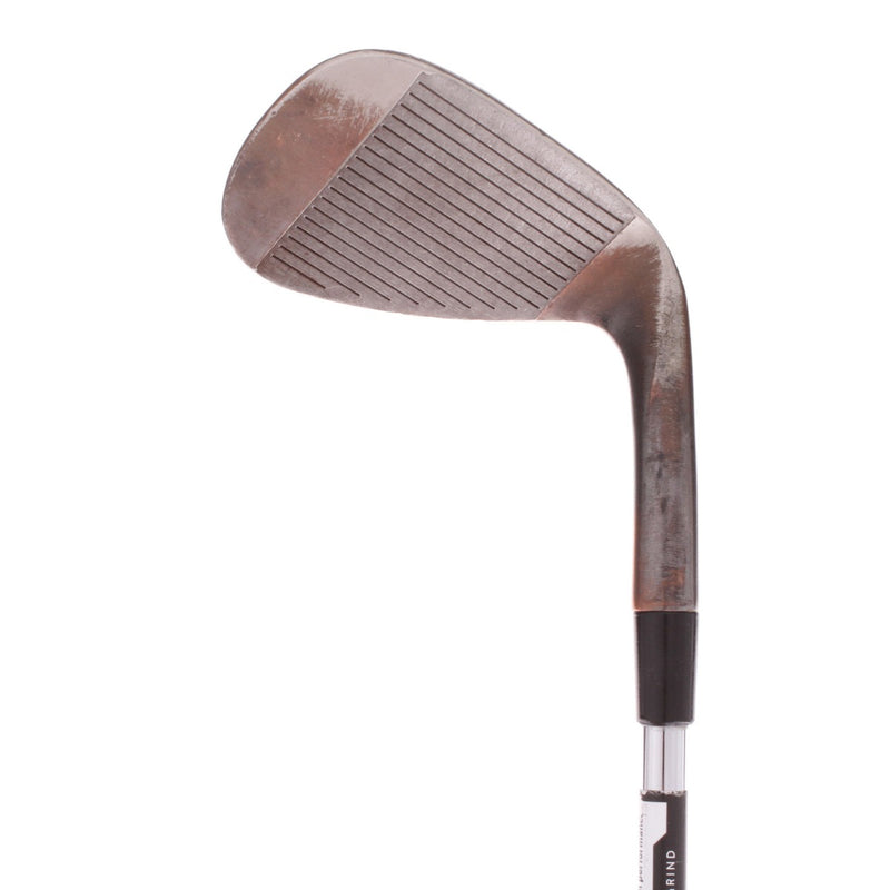 TaylorMade MG Hi Toe Steel Men's Left Hand Gap Wedge 52 Degree 9 Bounce Stiff - KBS Hi Rev 2.0 115
