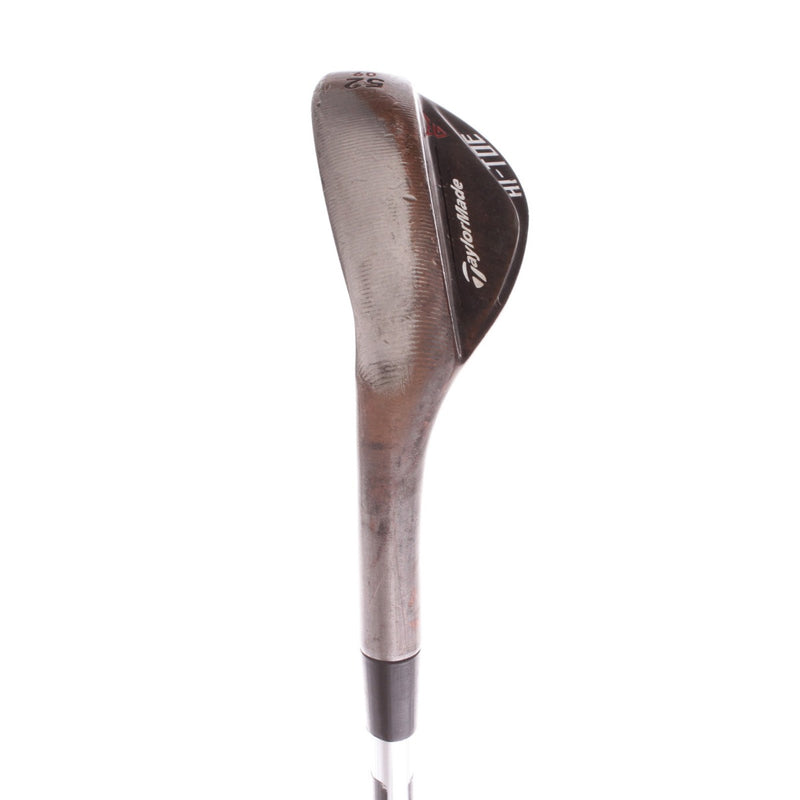 TaylorMade MG Hi Toe Steel Men's Left Hand Gap Wedge 52 Degree 9 Bounce Stiff - KBS Hi Rev 2.0 115