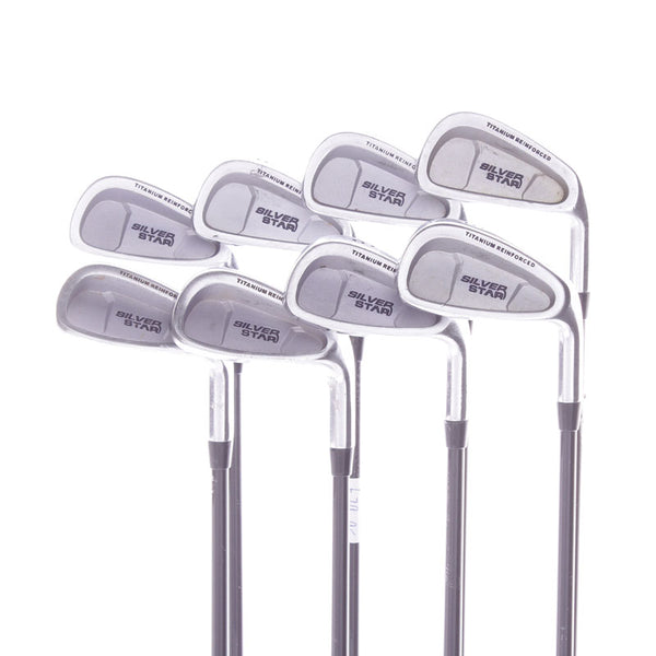 Silver Star Tour Distance Graphite Men's Right Hand Irons 4-SW Regular - Silver Star