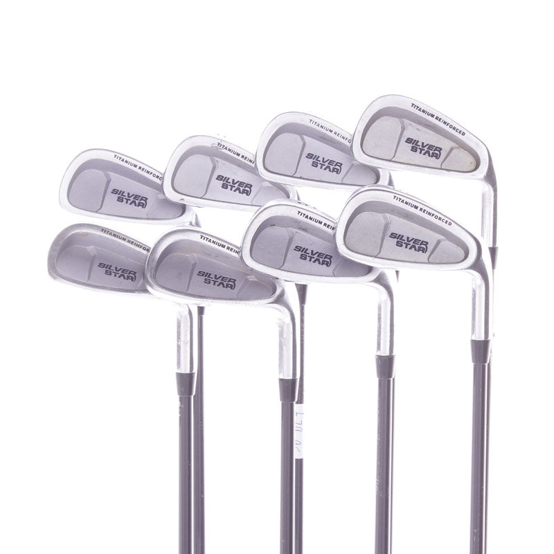 Silver Star Tour Distance Graphite Men's Right Hand Irons 4-SW Regular - Silver Star