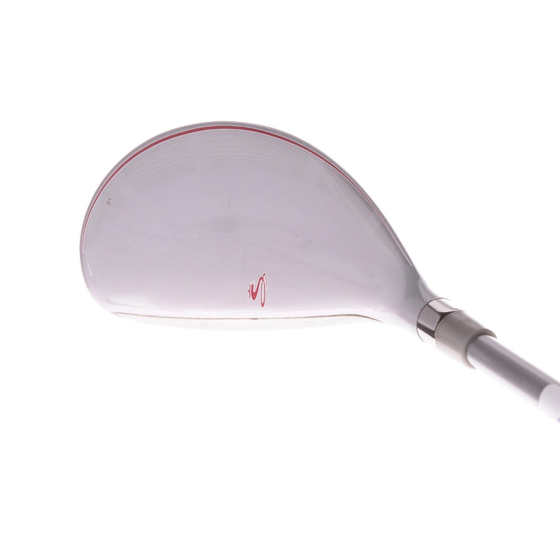 Cobra Fly Z XL Graphite Ladies Right Hand 6 Hybrid 31 Degree Ladies - Cobra Max White Tie