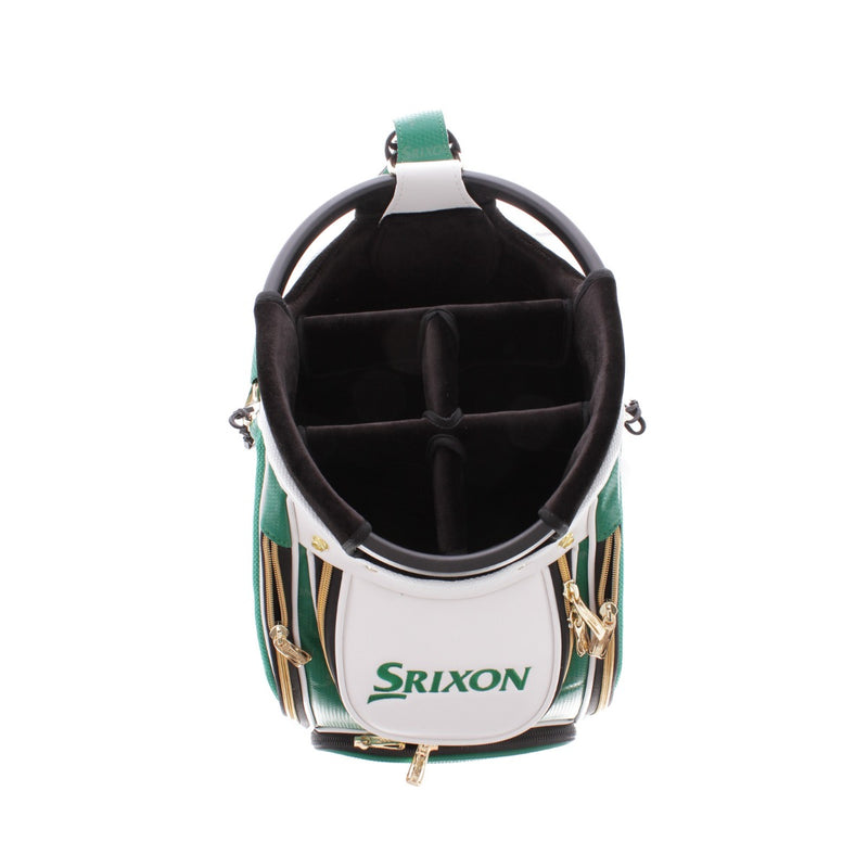 Srixon Second Hand Staff Bag 5 Way Divider - Green/White *Includes Towel/Exclusive Headcovers*