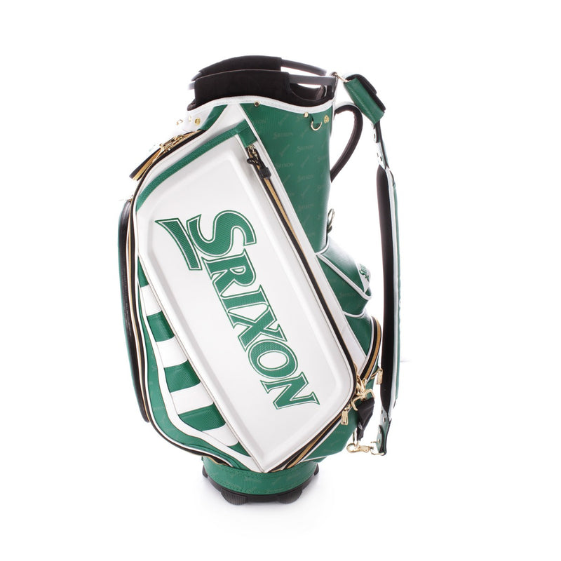 Srixon Second Hand Staff Bag 5 Way Divider - Green/White *Includes Towel/Exclusive Headcovers*