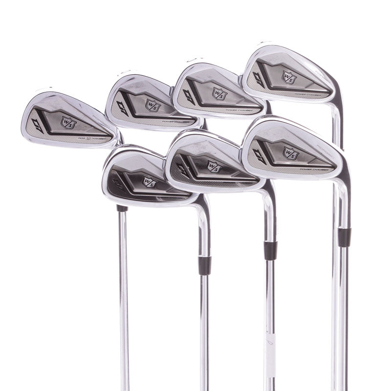 Wilson D7 Forged Steel Men's Right Hand Irons 4-PW Stiff - KBS S Taper Lite 95