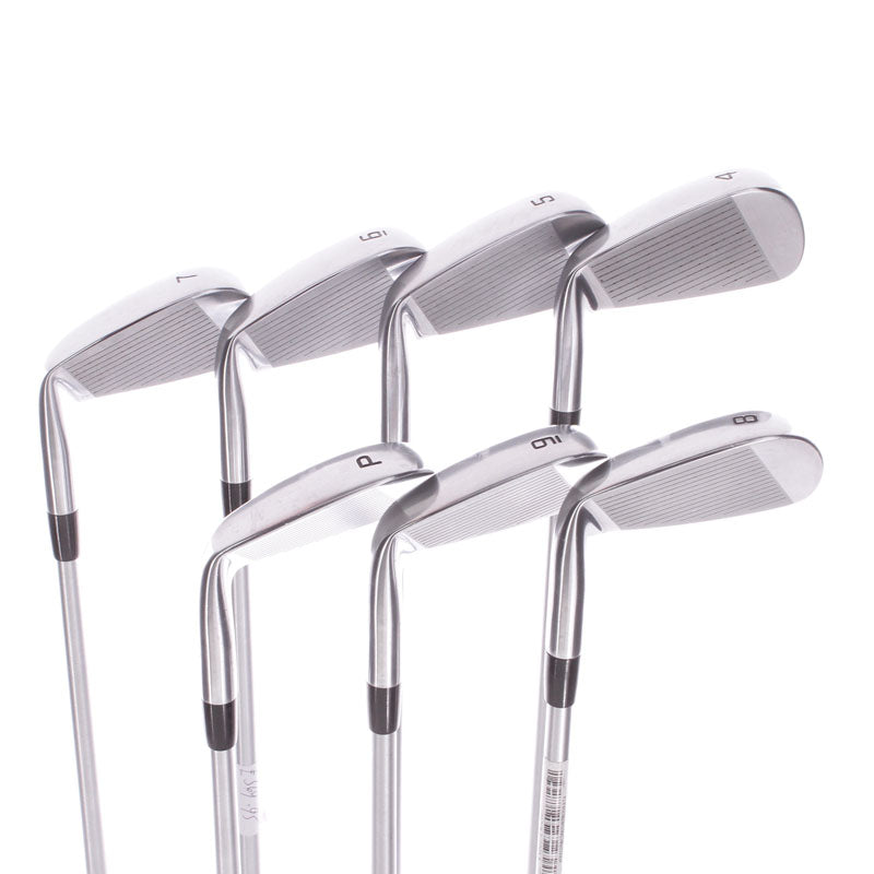 Cobra King Forged Tec Steel Men's Right Hand Irons 4-PW Stiff - KBS C Taper Lite 110