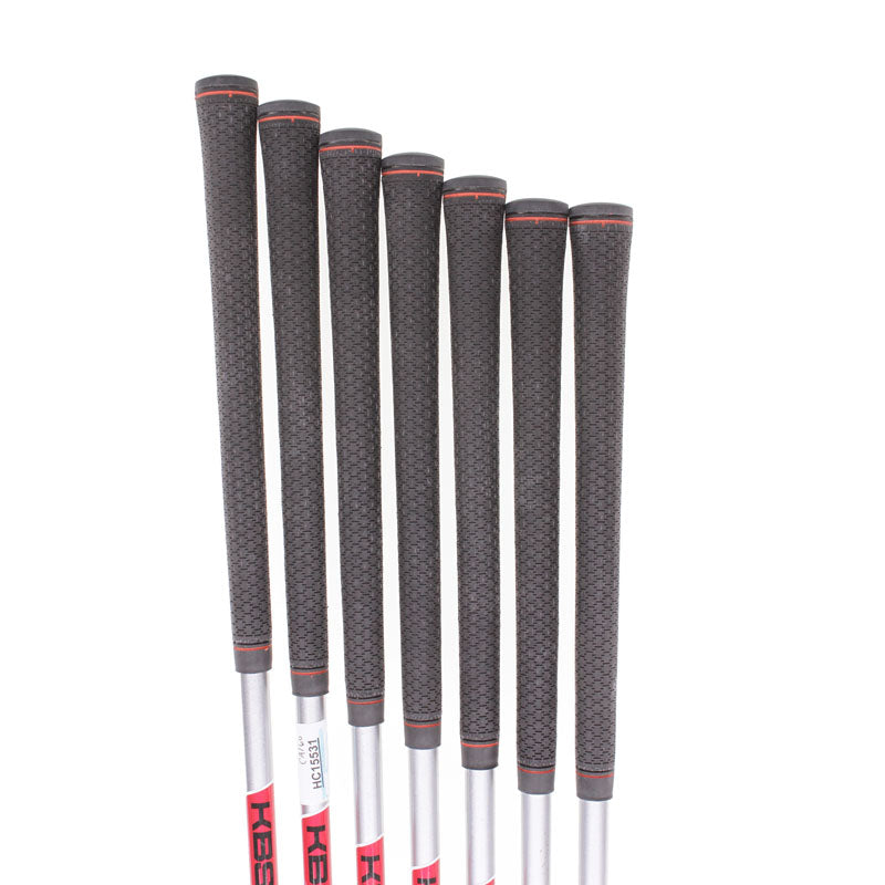 Cobra King Forged Tec Steel Men's Right Hand Irons 4-PW Stiff - KBS C Taper Lite 110