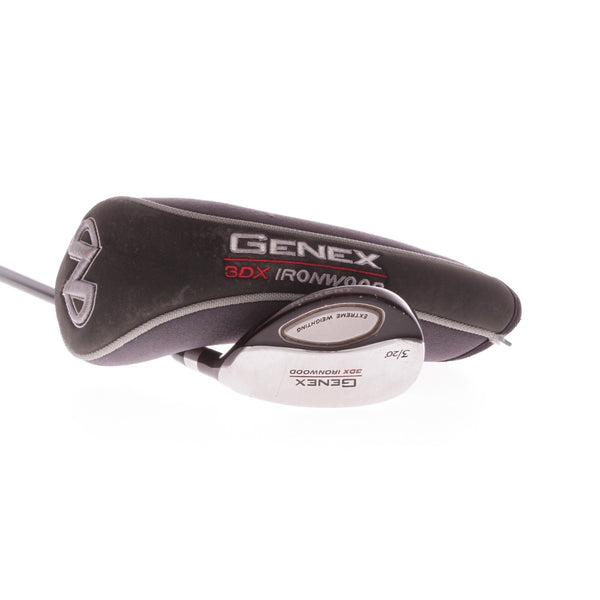 Nickent Genex 3DX Graphite Men's Right Hand 3 Hybrid 20 Degree Stiff - Nickent Speedrated 75