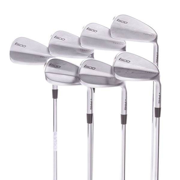 Ping I500 Steel Men's Right Hand Irons 5-PW+UW Green Dot Regular - Project X LZ 5.5