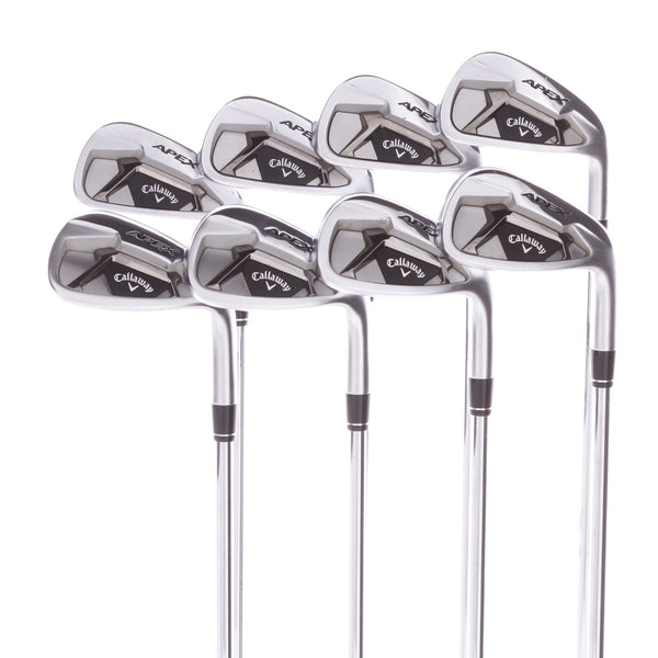Callaway Apex 21 Steel Men's Right Hand Irons 4-PW+AW Stiff - KBS Tour 90