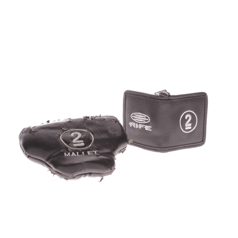 Rife 2 Ball Mallet Mens Right Hand Putter 34 Inches - Rife