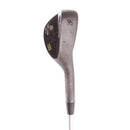 Mizuno MP Series 56-11 Raw Black Steel Men's Right Hand Sand Wedge 56 Degree 11 Bounce Regular - Dynamic Gold R300