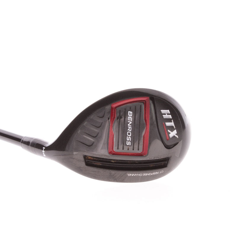 Benross HTX Compressor Graphite Men's Right Hand 4 Hybrid 24 Degree Regular - Kurokage 70