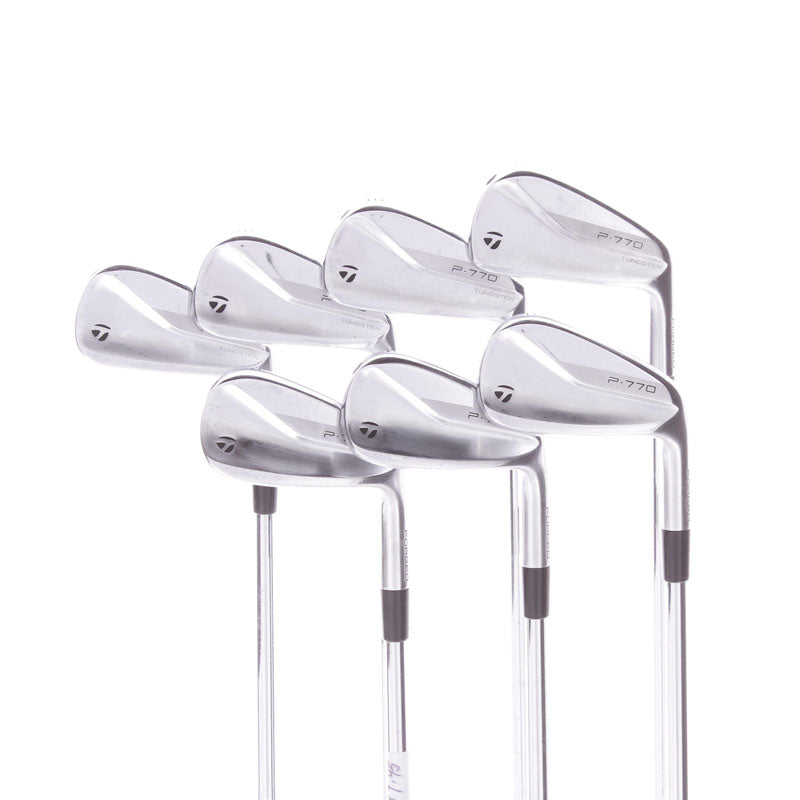 TaylorMade P770 Steel Men's Right Hand Irons 4-PW Stiff - KBS Tour 120