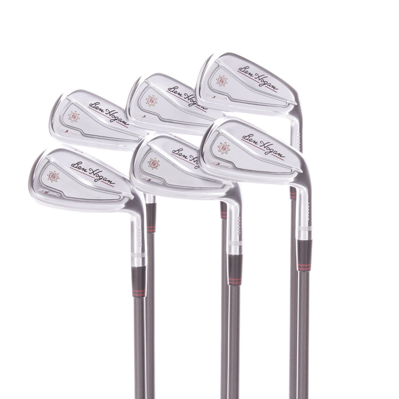 Ben Hogan PTX Pro Graphite Men's Right Hand Irons 5-PW Regular - Recoil F3
