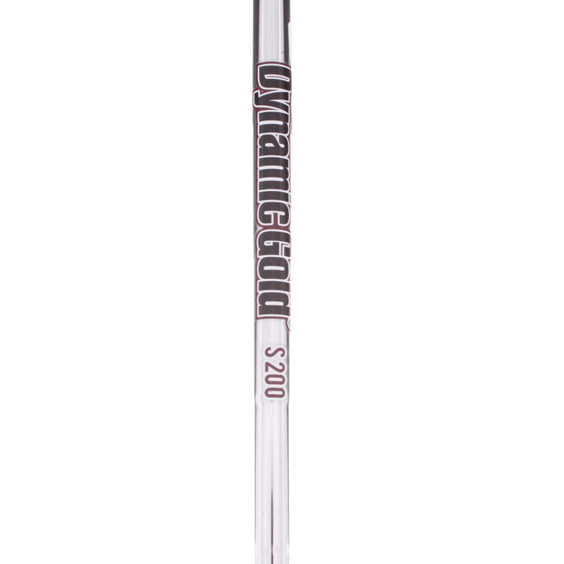 TaylorMade Milled Grind 2.0 SB Black Steel Men's Right Hand Lob Wedge 58 Degree 11 Bounce Stiff - Dynamic Gold S200