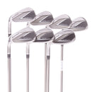 TaylorMade Stealth Graphite Men's Left Hand Irons 6-SW+AW Senior - Recoil 460 F2