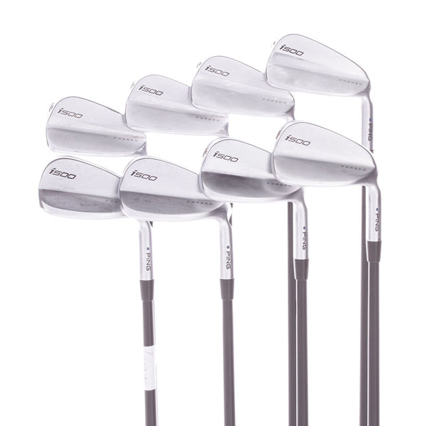 Ping I500 Graphite Men's Right Hand Irons 4-PW+UW Blue Dot Regular - Alta CB