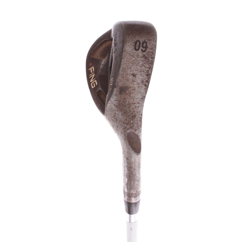 Ping Tour S Raw Steel Men's Right Hand Lob Wedge 60 Degree 10 Bounce Regular - Ping CFS