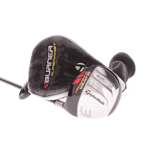 TaylorMade Burner SuperFast Graphite Ladies Right Hand Fairway 3 Wood 15 Degree Ladies - Matrix Ozik