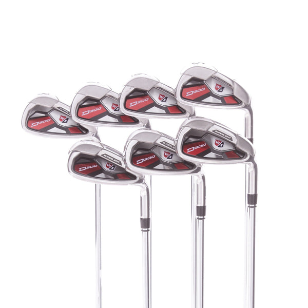 Wilson D300 Steel Men's Right Hand Irons 5-SW Uniflex - D300