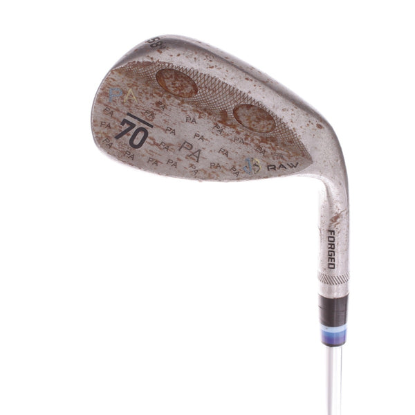 Sub 70 J3 Raw Steel Men's Right Hand Lob Wedge 58 Degree Regular - KBS Tour 110