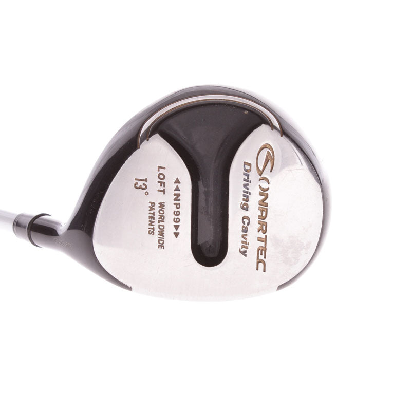 Sonartec Driving Cavity Graphite Men's Right Hand Fairway 3 Wood 13 Degree Stiff - Fubuki 65