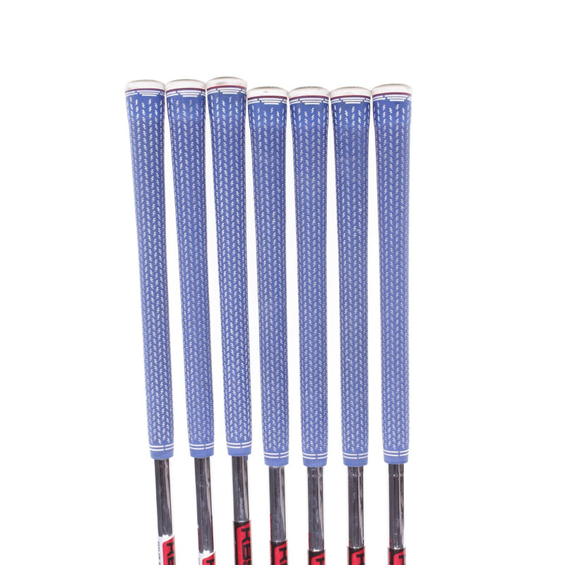 Cobra F9 One Length Steel Men's Right Hand Irons 5-GW Regular - KBS Tour 110