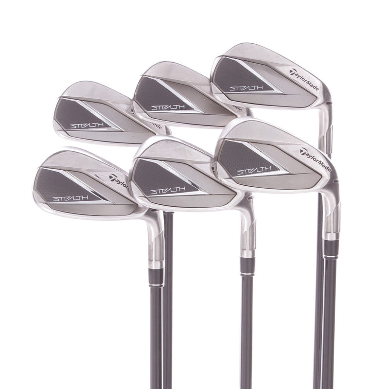 TaylorMade Stealth Graphite Mens Right Hand Irons 5-PW Stiff - Ventus Red 7S