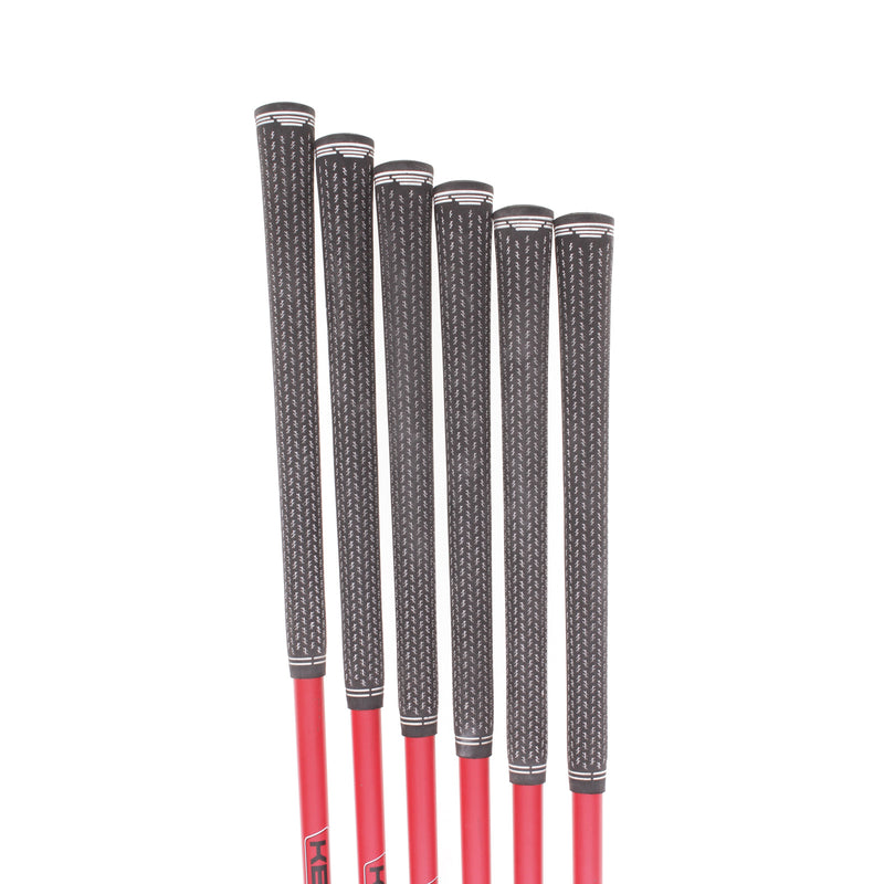 Cobra Forged Tec 2022 Graphite Men's Right Hand Irons 5-PW Regular - KBS PGI Players 75