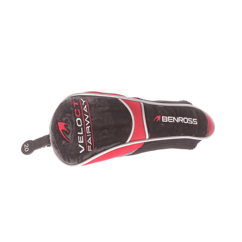 Benross Veloct Graphite Men's Left Hand 3 Hybrid 20 Degree Regular - Prolaunch Platinum