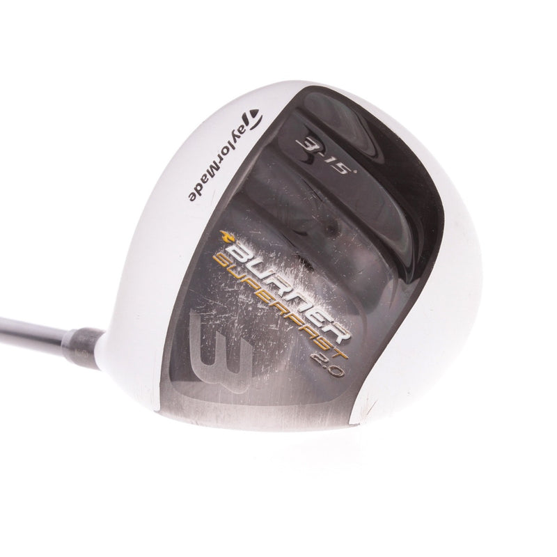TaylorMade Burner SuperFast 2.0 Graphite Men's Right Hand Fairway 3 Wood 15 Degree Regular - Matrix Ozik