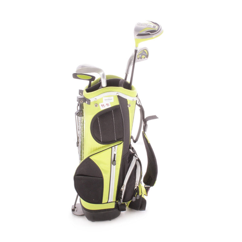 GolPhin GFK 526 Five Piece Set Graphite Junior Left Hand Driver,7 Iron,Wedge,Putter & Bag Junior - GolPhin