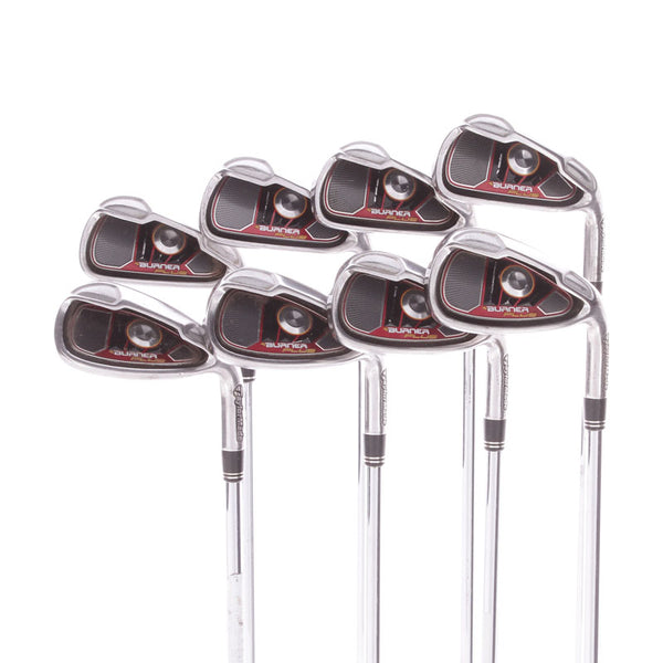 TaylorMade Burner Plus Steel Men's Right Hand Irons 4-SW Regular - Burner 85