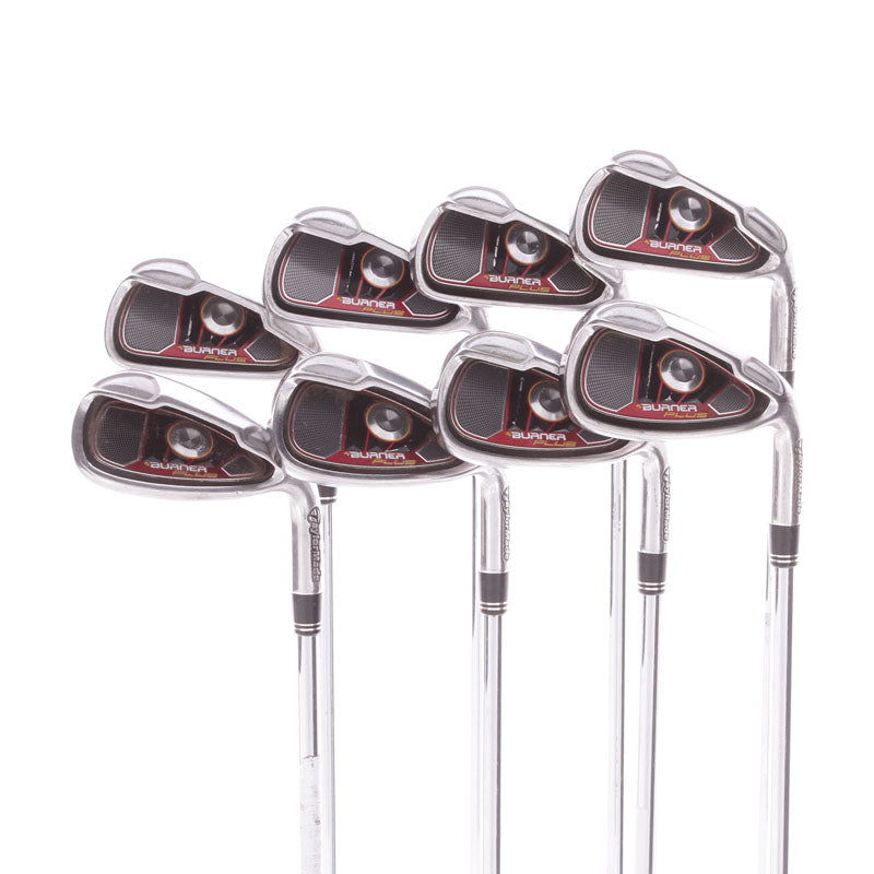 TaylorMade Burner Plus Steel Men's Right Hand Irons 4-SW Regular - Burner 85