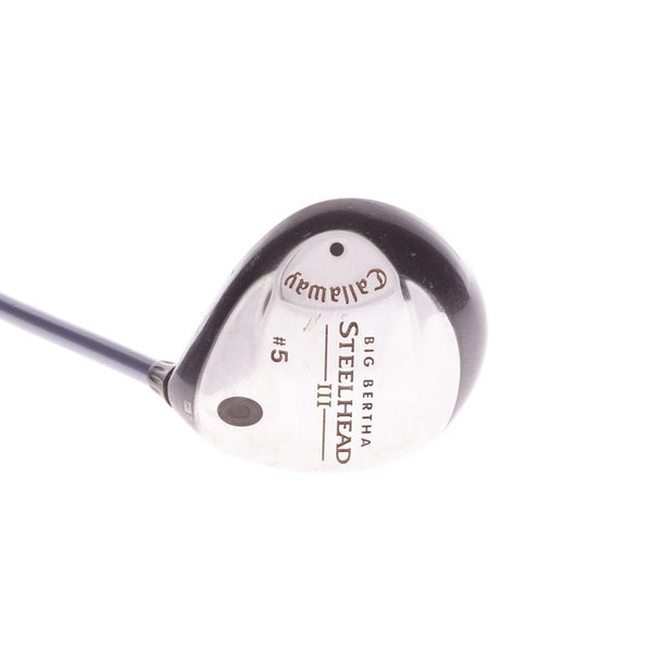 Callaway Big Bertha Steelhead III Graphite Ladies Right Hand Fairway # 5 Wood 18 Degree Ladies - Callaway