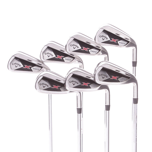 Callaway X Hot Steel Men's Right Hand Irons 4-PW Regular - Speedstep 85