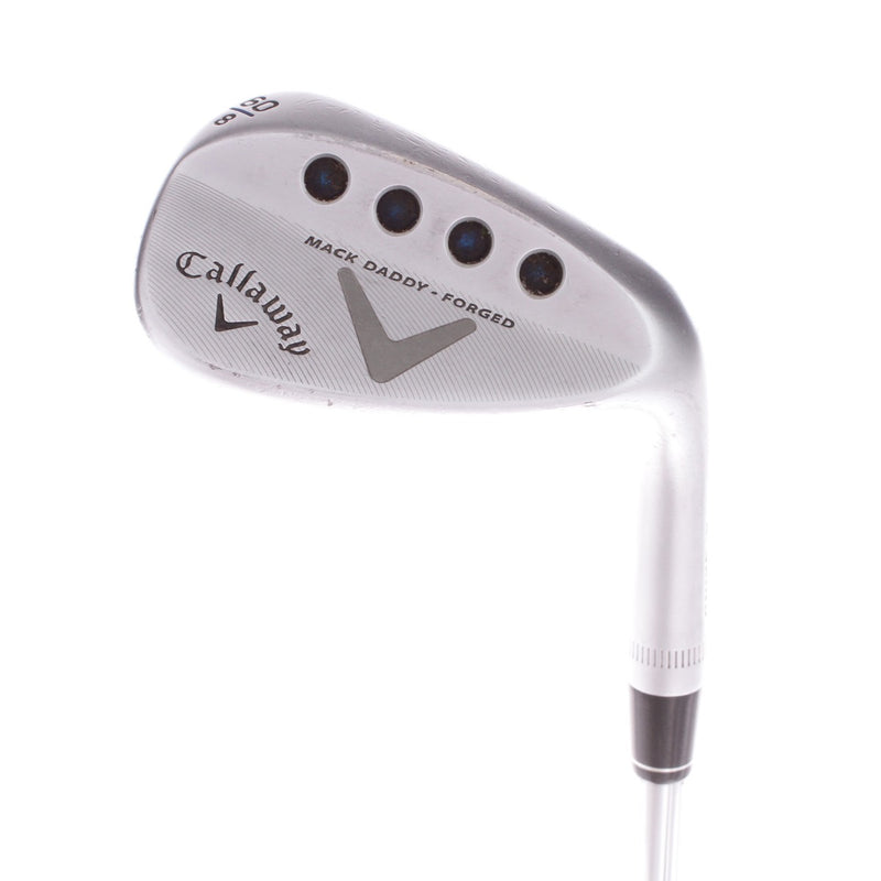 Callaway Mackdaddy Forged R Grind Steel Men's Right Hand Lob Wedge 60 Degree 8 Bounce Stiff - Dynamic Gold Tour Issue S200