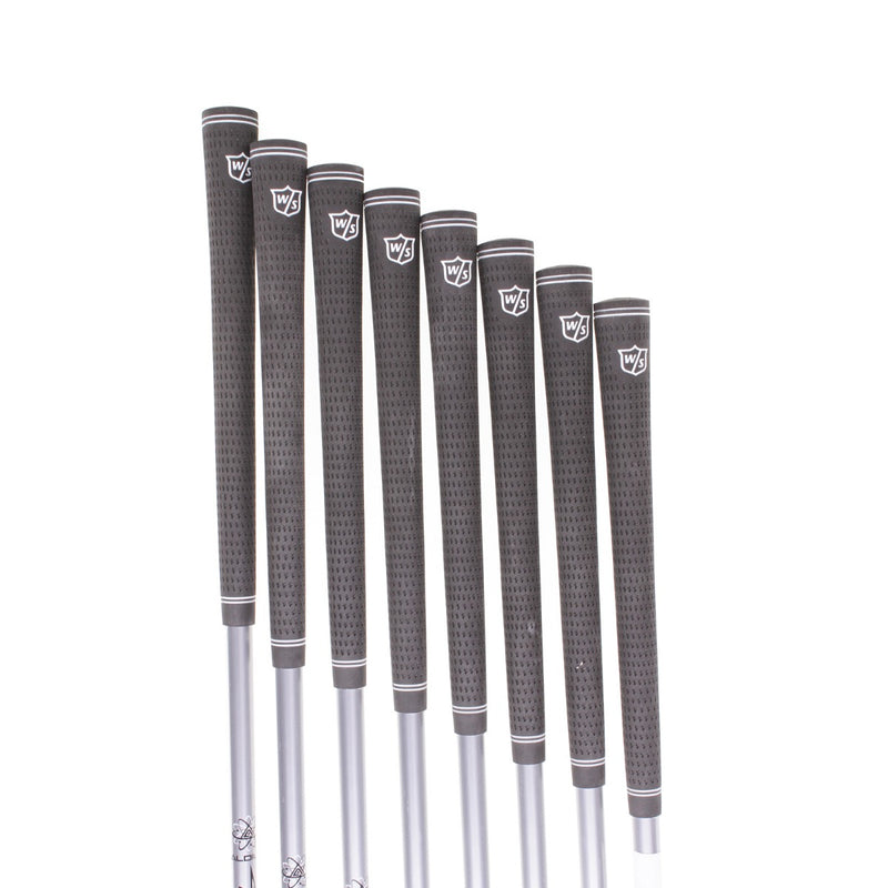 Wilson Launchpad BRAND NEW Graphite Men's Right Hand Irons 4-SW Regular - Aldila Rogue 75