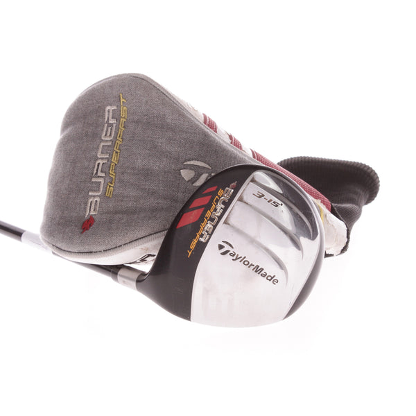 TaylorMade Burner SuperFast Graphite Men's Right Hand Fairway 3 Wood 15 Degree Regular - Matrix Ozik