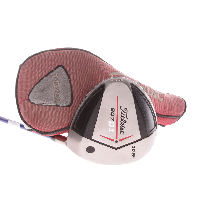 Titleist 907 D1 Graphite Men's Right Hand Driver 10.5 Degree Stiff - Pro Launch Blue 65