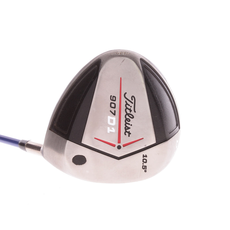 Titleist 907 D1 Graphite Men's Right Hand Driver 10.5 Degree Stiff - Pro Launch Blue 65