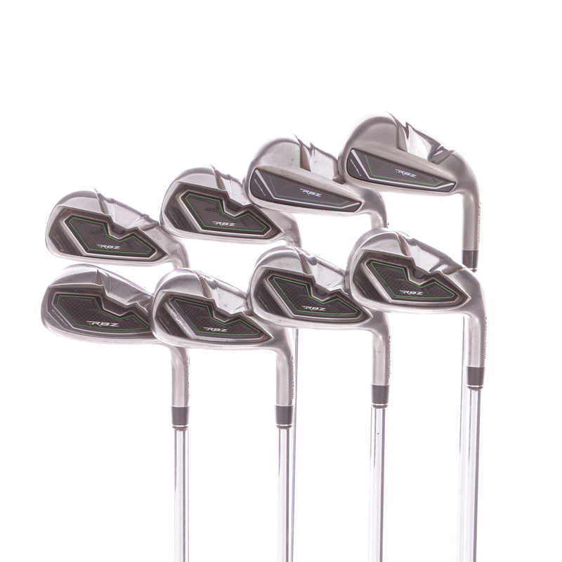 TaylorMade RocketBallz Steel Men's Right Hand Irons 4-PW+AW Regular - Taylormade