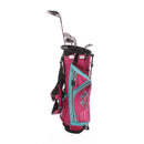 GolPhin GFL+[Brand New) Graphite Ladies Right Hand Driver,7,9,SW Putter Plus Stand Bag Ladies - GolPhin